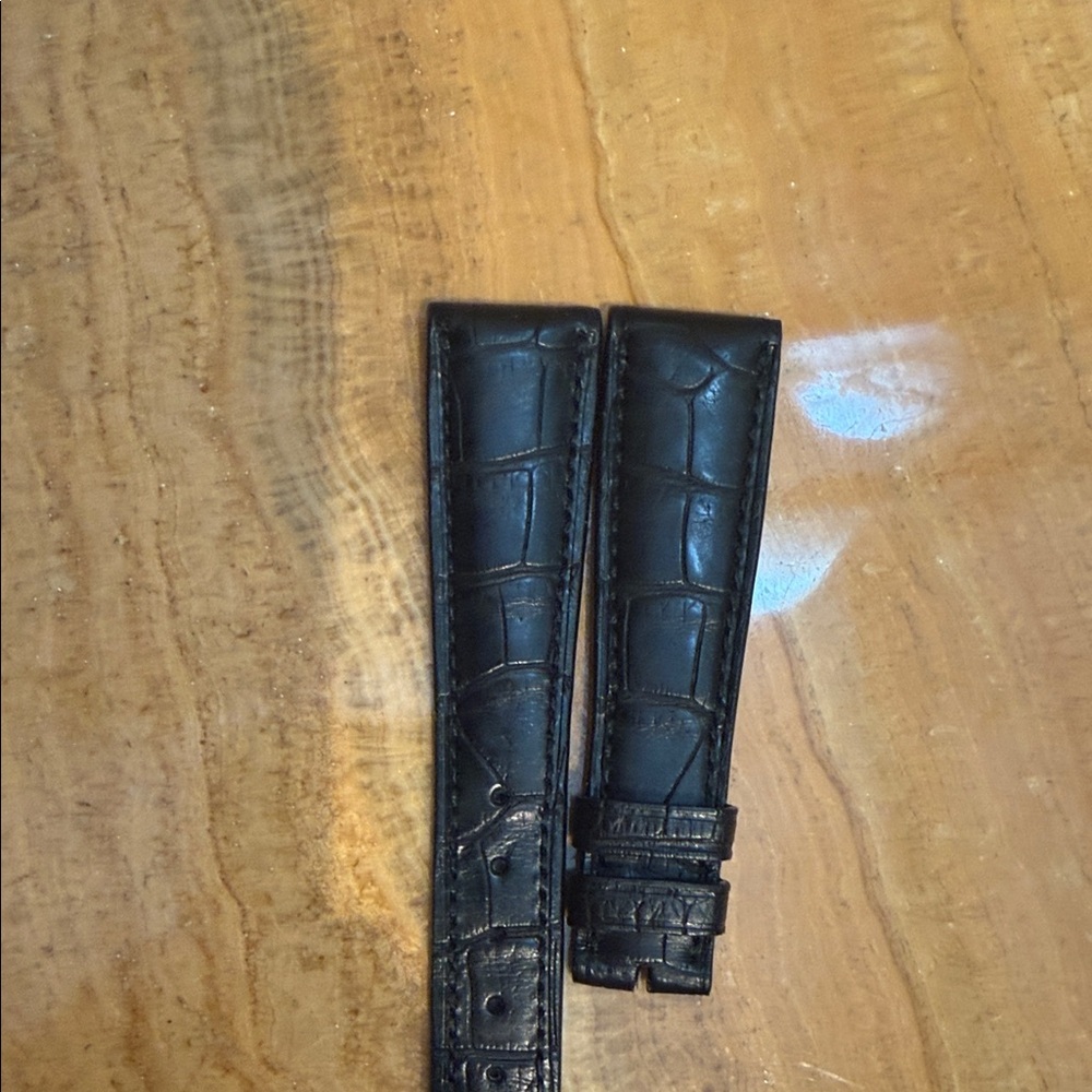 New Roger Dubuis Black crocodile new Watch Strap